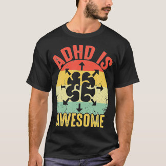 Camiseta adhd é incrível para criança