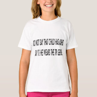 Camiseta ADHD é uma perturbação neurológica e comportamenta