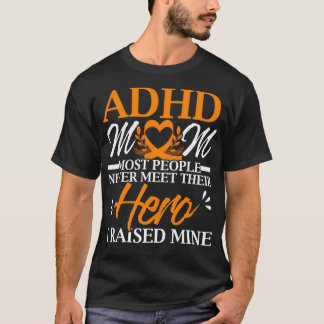 Camiseta ADHD Mãe Sensibilização para o ADHD Empreenda a Ne