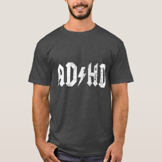 Camiseta ADHD retrô