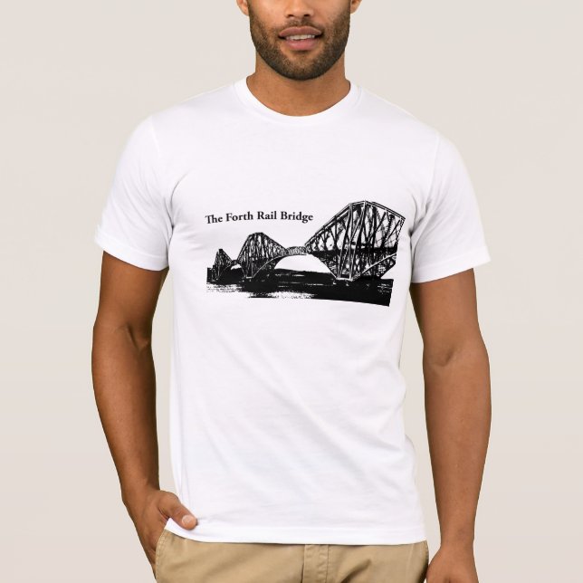 Camiseta Adiante a ponte do trilho (Frente)