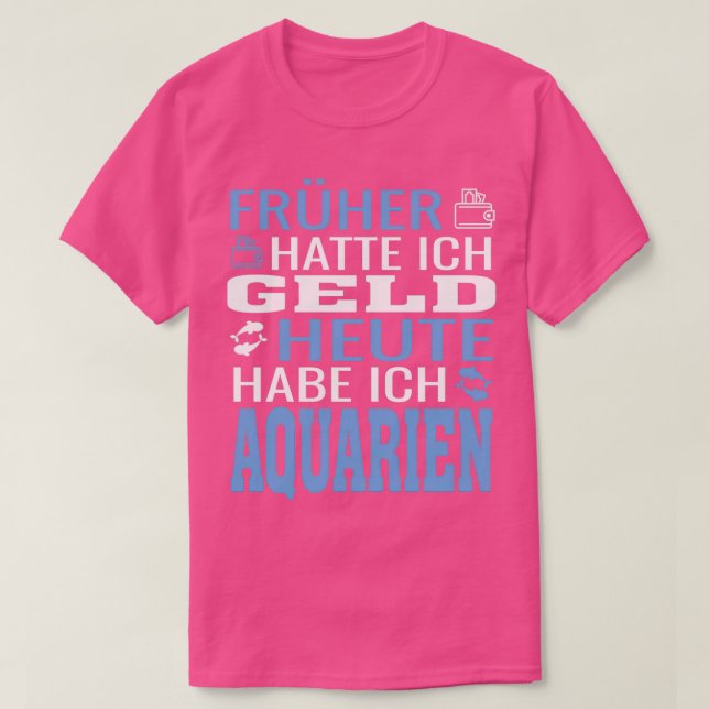 Camiseta Adição de Aquário (Frente do Design)