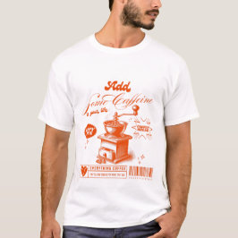 Camiseta Adicionar cafeína