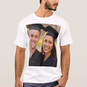 Camiseta Adicionar Foto de Formatura Personalizada