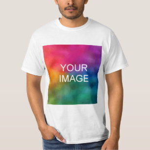 Camiseta Adicionar logotipo de imagem Personalizar Modelo M