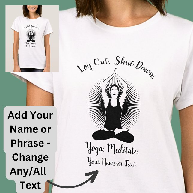 Camiseta Adicionar Nome Alterar TODO Texto Fazer Logout Enc (Criador carregado)