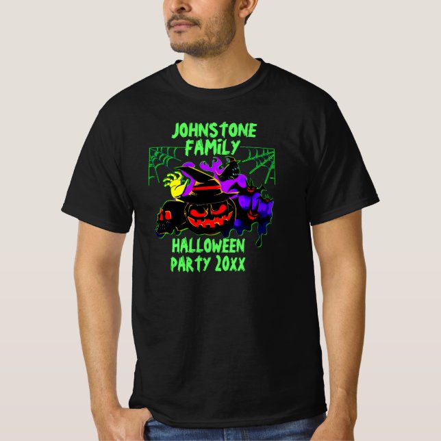 Camiseta Adicionar Nome da Família Editar o Texto do Ano da (Frente)