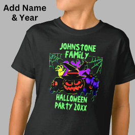 Camiseta Adicionar Nome da Família Editar o Texto do Ano da