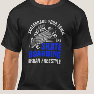 Camiseta Adicionar Nome de Cidade Texto Tabuleiro de Estilo