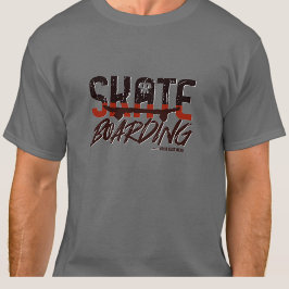 Camiseta Adicionar nome ou texto - SKATE Embarcarando T-Shi