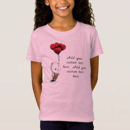 Camiseta Adicionar seu dia de os namorados de ursos de Tedd