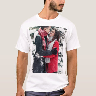 Camiseta Adicionar Sua Própria Foto Personalizada