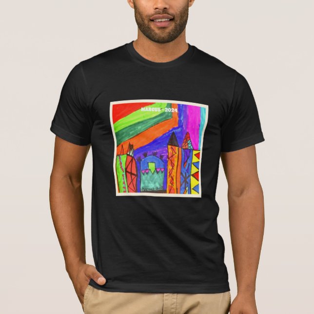 Camiseta Adicionar Trabalho de arte de Childs (Frente)