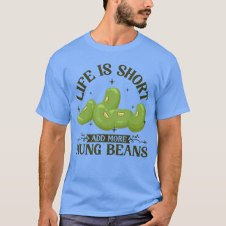 Camiseta Adicione mais amigo de feijão-mungo