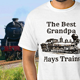 Camiseta Adicione Nome Joga Comboio Vovô Vovô