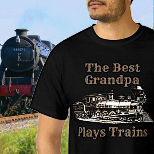 Camiseta Adicione Nome Joga Comboio Vovô Vovô