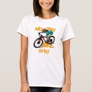 Camiseta Adicione Nome Mountain Bike Rider