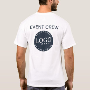 Camiseta Adicione seu logotipo comercial Endereço do site d