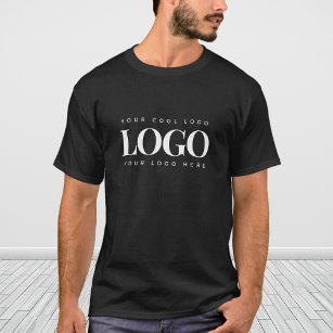 Camiseta Adicione seu logotipo de negócios retângulo minima