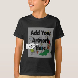 Camiseta Adicione seu próprio Trabalho de arte ou Trabalho 