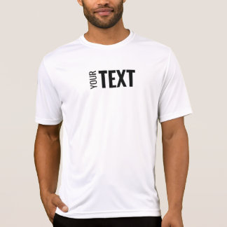 Camiseta Adicione Seu Texto Aqui Modelo Mens Ativwear Espor
