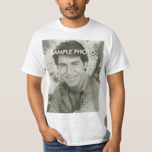 Camiseta Adicione sua foto (Frente)