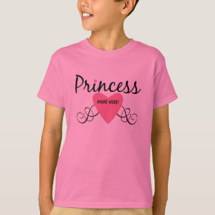 Camiseta Adicione sua princesa conhecida T-shirt