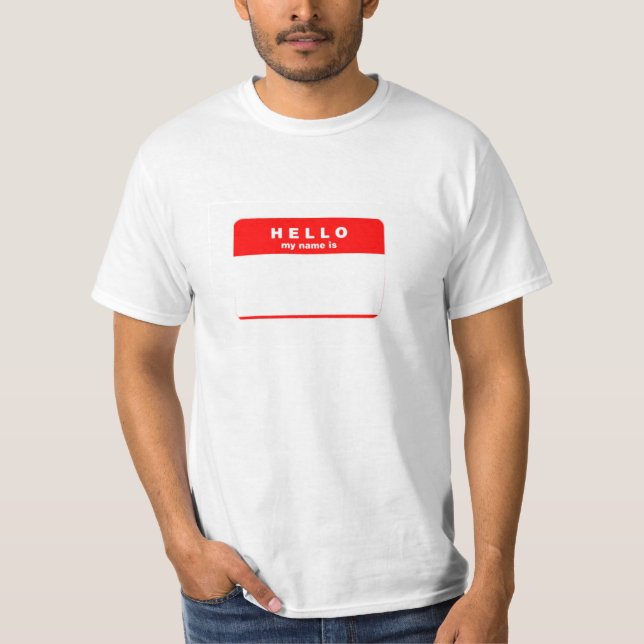 Camiseta Adicione todo o nome (Frente)
