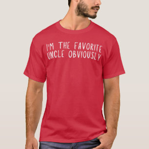 Camiseta adilline Divertido Imhe Tio Favorito Obviamente Di