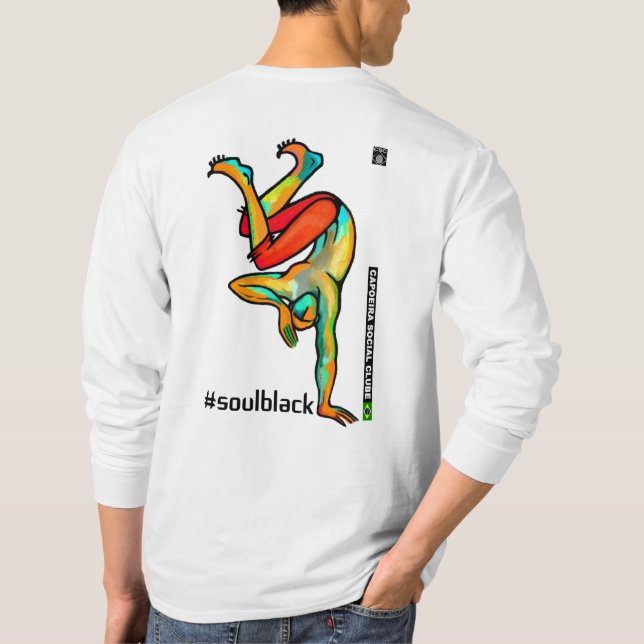 Camiseta Adinkra: Corações Ligados! (Verso)