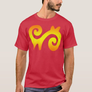 Camiseta Adinkra simboliza energia e forte oferta idea 3