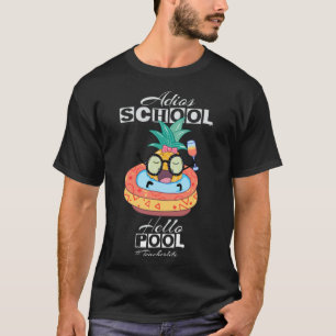 Camiseta Adios No Último Dia Da Faculdade, Piscina Teac De