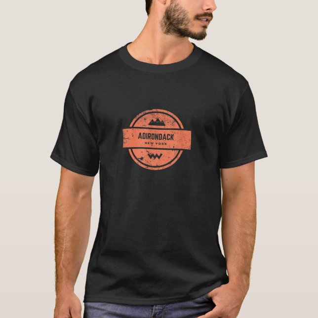 Camiseta Adirondack High Peak, camionagem ao ar livre (Frente)