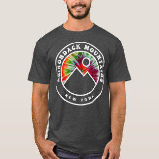 Camiseta Adirondack Mountain New York Tie Dye