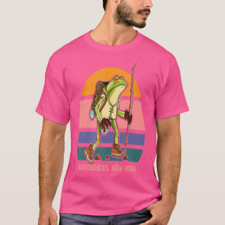 Camiseta Adirondack Mountain Park Caminhando Hiker Sapo Adi