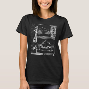 Camiseta Adirondack Mountain Skis Lake Plácido