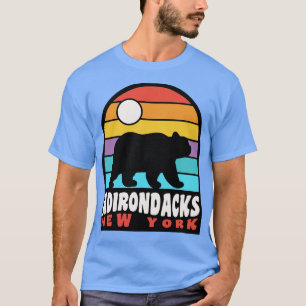 Camiseta Adirondacks New York Adirondack Mounains Bear Bad
