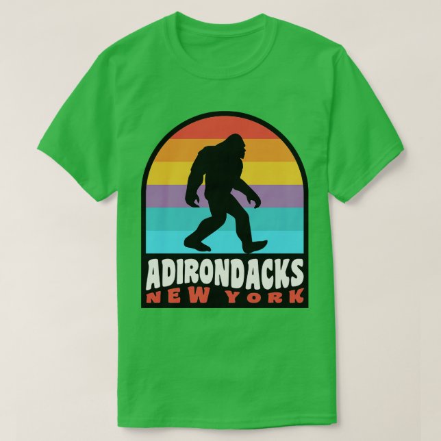 Camiseta Adirondacks New York High Peaks (Frente do Design)
