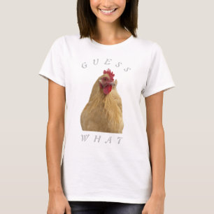 Camiseta Adivinha, Bumbum de frango T-Shirt