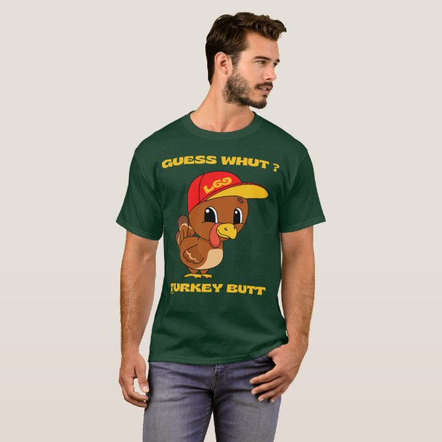 CAMISETA ADIVINHA O QUE É QUE O BUMBUM TURQUIA TEM DE ENGAN (Frente Completa)