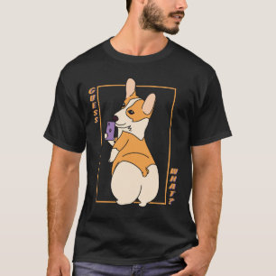 Camiseta Adivinha Que Bumbum Corgi  