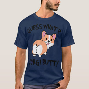 Camiseta Adivinha Que Bumbum De Corgi Cute Lover