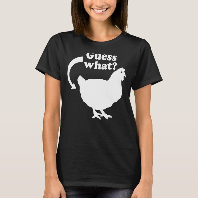 Camiseta Adivinha Que Bumbum De Frango (Frente)