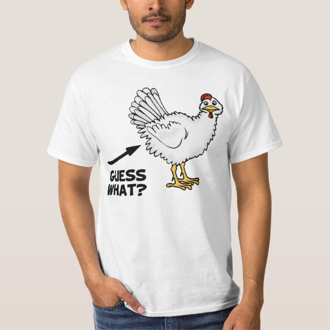 Camiseta Adivinha Que Bumbum De Frango (Frente)
