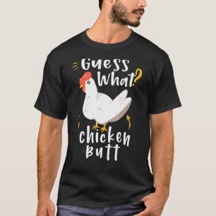 Camiseta Adivinha Que Bumbum De Frango Adivinha Por Que Pia