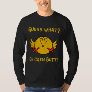 Camiseta Adivinha Que Bumbum De Frango Chicken Humor