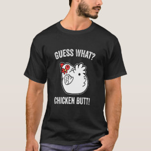 Camiseta Adivinha Que Bumbum De Frango Corta