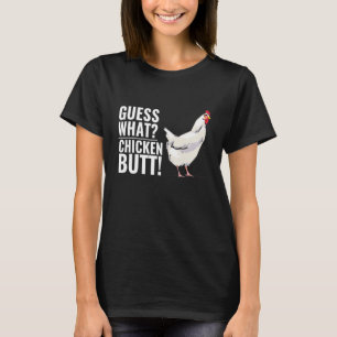 Camiseta Adivinha Que Bumbum De Frango Diz