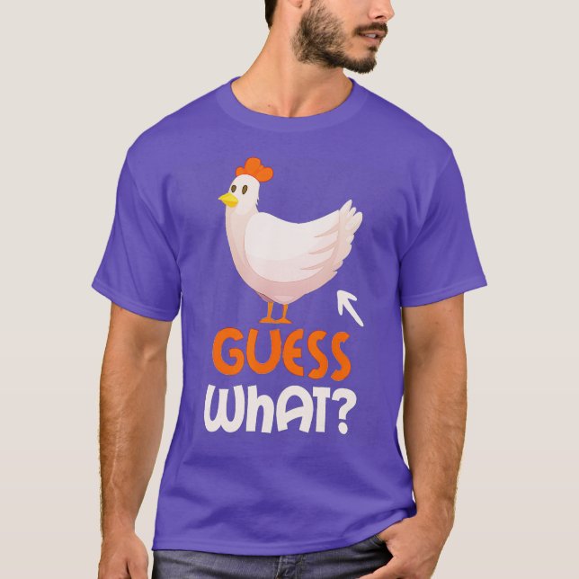 Camiseta Adivinha Que Bumbum De Frango Engraçado Dão De Sob (Frente)