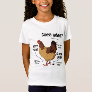 Camiseta Adivinha Que Bumbum De Frango, Engraçado Prato